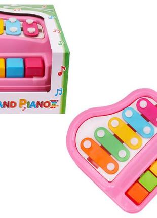 Ксилофон-фортепіано, розважальний, рожевий, від технок тойс