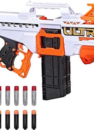 Nerf ultra select motorized blaster hasbro f0958 ffp нерф ультра селект автомат бластер іграшкова зброя