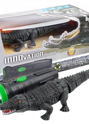 Крокодил на радиоуправлении innovation crocodile