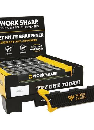 Комплект механічних точилок work sharp pocket knife sharpener 12 pack & 1 displays wsgps-12