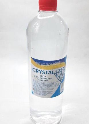 Вода дистильована 1л crystal