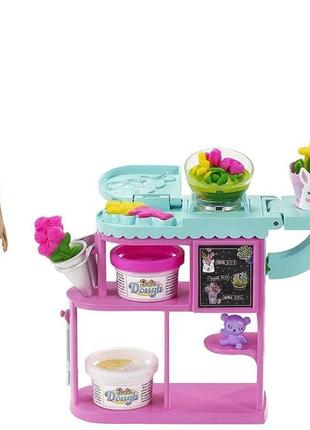 Barbie career florist playset with brunette doll gtn59 mattel барбі флорист ігровий набір крамничка флориста