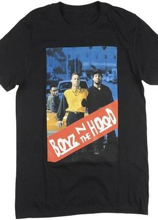 Футболка чёрная boyz n the hood poster t-shirt xs