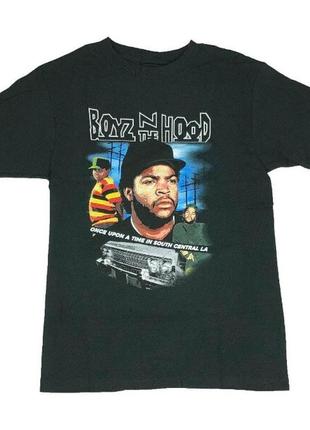 Футболка чёрная boyz n the hood vintage look t-shirt xs