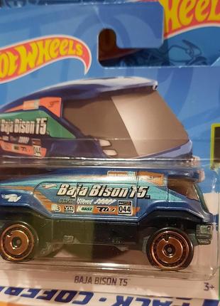 Hot wheels 2023 hw green speed baja bison t5 7/10 143/250 hkg44 баджа всюдихід машинки колекційні хот вілс