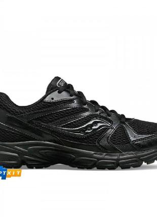 Чёрные летние трендовые кроссовки saucony ride millennium