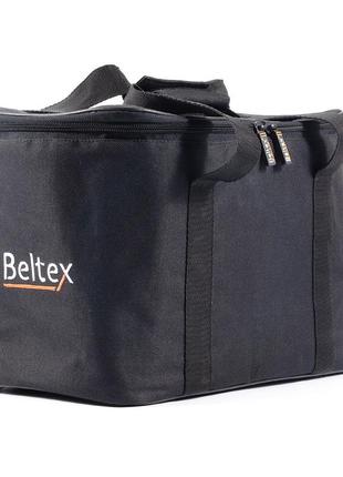 Сумка-органайзер beltex, 34х17х23 см, чорний мат bx37201