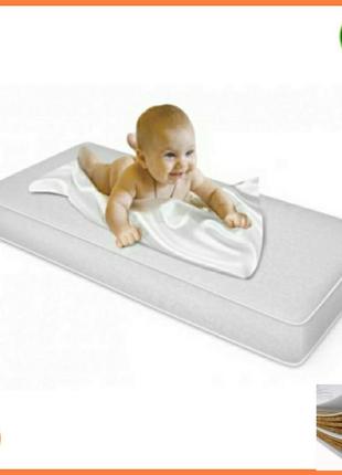 Матрац дитячий для ліжечок "baby lux®premium eco latex", розмір 120*60*12см
