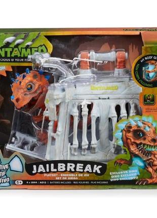 Wowwee untamed krypton jailbreak radioactive dinos динозавр криптон втеча з клітки інтерактивна іграшка