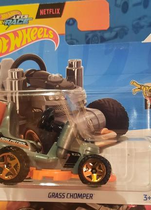 Hot wheels 2024 ride-ons grass chomper 1/5 93/250 htc37 багі джип машинки базові колекційні хот вілс