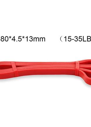 Красная резинка петля эспандер 2080 13мм