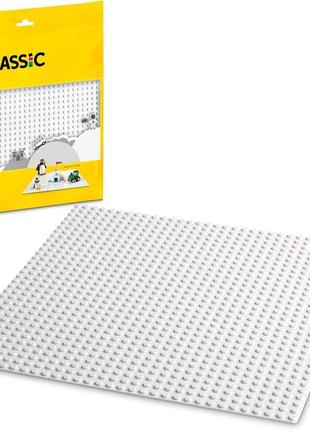 Lego classic 11026 white baseplate square 32x32 лего класік плита базова біла 32x32