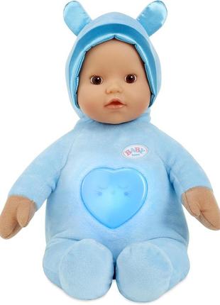 Уцінка baby born goodnight lullaby boy-brown eyes b076166pz5 zapf creation бебі борн музична лялька
