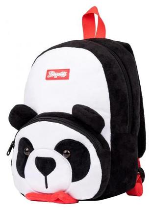 Рюкзак дитячий k-42 'panda', білий, 1вересня