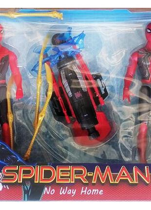 Набор супергероя spider man с аксессуарами, свет, стреляет от 3 лет