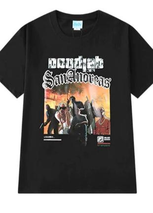 Футболка чорна san andreas vintage look t-shirt xs