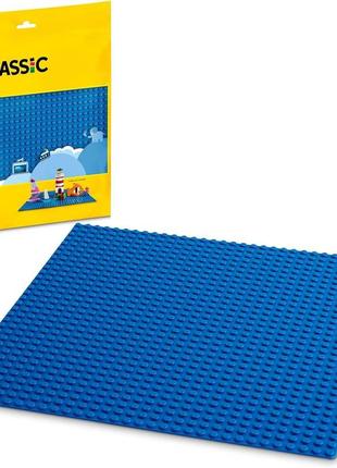 Lego classic 11025 blue baseplate square 32x32 лего класік плита базова синя 32x32