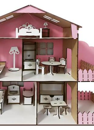 Ляльковий будиночок «tree house» рожевий