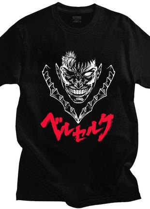 Футболка черная loys аниме berserk gatsu xs