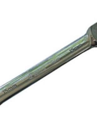 Ключ ріжково-тріскачний 12 мм. з карданом hans 1165fm12
