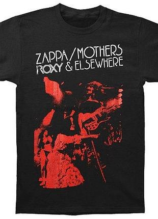 Футболка чёрная frank zappa ''roxy & elsewhere'' vintage look t-shirt xs