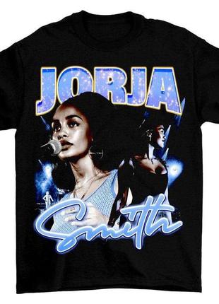 Футболка чорна jorja smith vintage look t-shirt xs