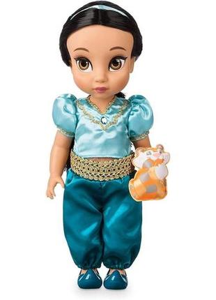 Кукла малышка принцесса жамин с тигром - disney animators' collection doll