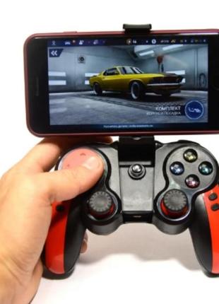 Ігровий бездротовий джойстик геймпад для телефона ipega c16, кондиціонер bluetooth для android, червоний
