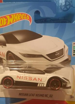 Hot wheels 2023 hw modified nissan leaf nismo rc_02 4/5 91/250 hkk50 ніссан машинки колекційні хот вілс