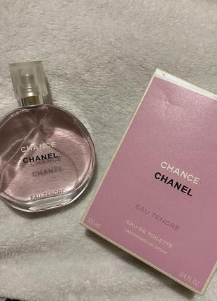 Туалетна вода chanel chance eau tendre оригінал1 фото