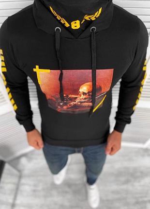 Худи off white skull (ml-929) 21-2(k1 10 - 01)