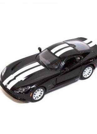 Машинка kinsmart srt viper gts (черная)