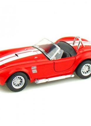 Машинка kinsmart "shelby cobra 427" (червона)