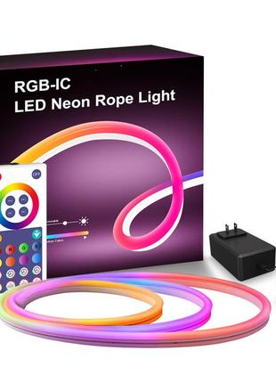 Настінна стрічка rgb led ld05 bluetooth eu plug with app 12 v (5m)