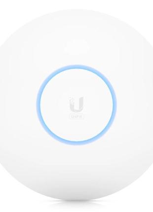 Точка доступу ubiquiti unifi u6 pro (u6-pro) (ax5400, wifi 6, 1хge poe, ip54, 4x4 mimo, без бп)