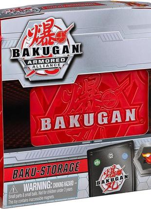 Bakugan baku-storage case w dragonoid 6059444 spin master бакуган контейнер з драконоїдом органайзер пластик