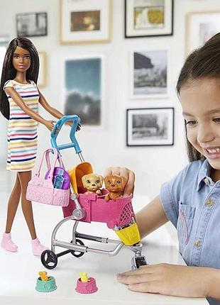 Barbie stroll n play pups playset ghv93 mattel 919 163363624