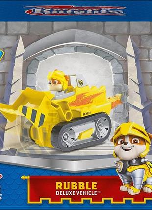 Paw patrol rescue knights rubble transforming toy spin master щенячий патруль лицарі рятувальники кремез
