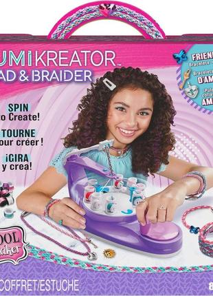 Cool maker kumikreator bead braider 6064945 spin master steam кул мейкер набір для плетіння браслетів і намист