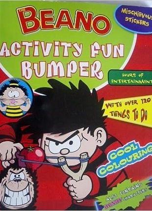 Beano activity fun bumper книга на английском для детей бу