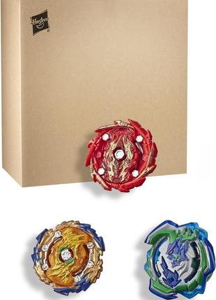 Beyblade burst rise hypersphere battle hunters 3-pack f1155 hasbro бейблейд 3шт: fafnir f5 ogre o5 ashindra a5