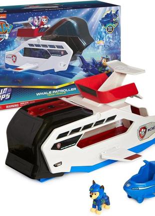Paw patrol aqua pups whale patroller team vehicle spin master щенячий патруль командний аквамобіль патрулевіз