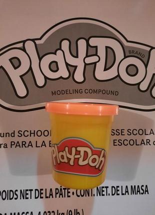 Play-doh modeling compound 3ounces orange b9017 плейдо плей до тісто для ліплення 84 грама нетто помаранчевий