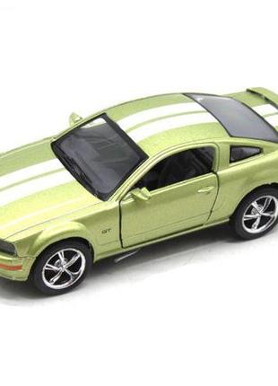 Машинка kinsmart "ford mustang gt 2006" (зеленая)