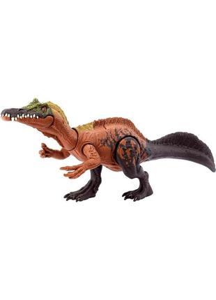 Jurassic world wild roar irritator dinosaur hlp22 mattel парк юрського періоду дикий рик іритатор зі звуком