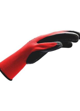 Перчатки защитные red latex grip wurth, размер 9