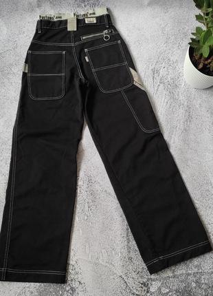 Женские винтажные широкие рэп джинсы с высокой посадкой pantamo jeans carhartt