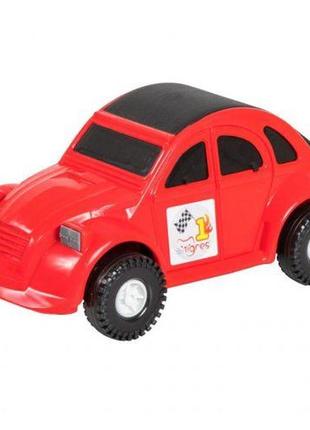 Машина пластикова volkswagen beetle червона