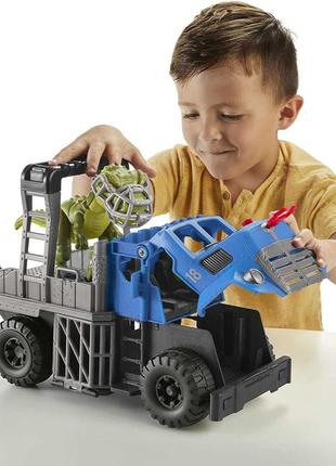Jurassic world dominion break out dino hauler imaginext gvv50 mattel 1599