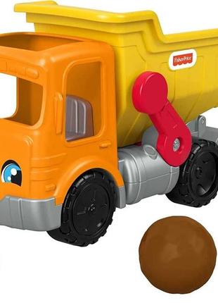 Fisher-price little people dump truck gkr56 фішер-прайс машина самоскид